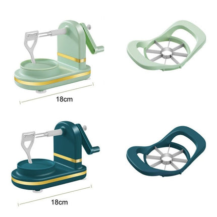 Hand Crank Fruit Peeler Apple Divider Dicer - DealBuddy