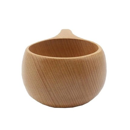 Hand Made Wood Tableware Green Wooden Cup - DealBuddy