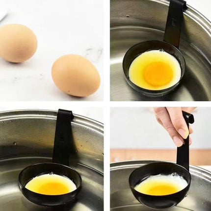 Hanging Ear Poached Egg Mould Quick Steam Spa Loose Egg Tool - DealBuddy