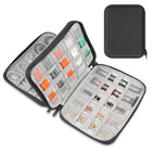 HAWEEL Watch Band Organizer Box Earphones / U Disk / Digital Cable Storage Case, Watch Band Organizer, Size: L - DealBuddy