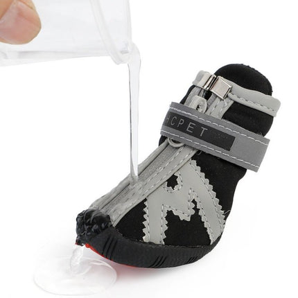 HCPET A1703 Pet Non - Slip Wear - Resistant Shoes Puppy Feet Cover, Number 1, Number 2, Number 3, Number 4, Number 5 - DealBuddy
