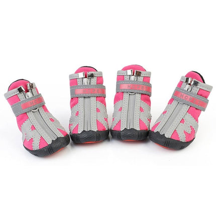 HCPET A1703 Pet Non - Slip Wear - Resistant Shoes Puppy Feet Cover, Number 1, Number 2, Number 3, Number 4, Number 5 - DealBuddy