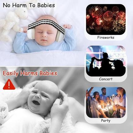 Headband Type Sleeping Soundproof Noise - proof Baby Earmuffs - DealBuddy