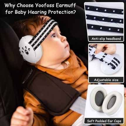 Headband Type Sleeping Soundproof Noise - proof Baby Earmuffs - DealBuddy