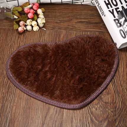 Heart Shape Non - slip Bath Mats Kitchen Carpet Home Decoration, 30*40CM, 40*50CM, 50*60CM, 60*70CM - DealBuddy