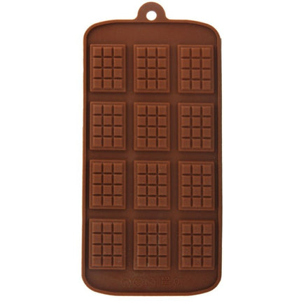 High Quality 12pcs Silicone Material Chocolate Mold - DealBuddy