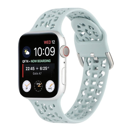 Hollow Out Silicone Watchband For Apple Watch Series, 7 41mm / 6&SE&5&4 40mm / 3&2&1 38mm, 7 45mm / 6&SE&5&4 44mm / 3&2&1 42mm - DealBuddy