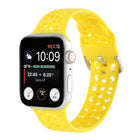 Hollow Out Silicone Watchband For Apple Watch Series, 7 41mm / 6&SE&5&4 40mm / 3&2&1 38mm, 7 45mm / 6&SE&5&4 44mm / 3&2&1 42mm - DealBuddy