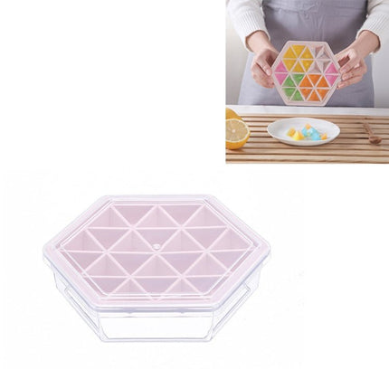 Home Creative DIY Ice Grid Mould Hexagonal Homemade Ice Mold With Tray Ice Cube Ice Cream Ice Box - DealBuddy