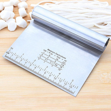 Home Durable Stainless Steel with Scale Section Noodle Cutter Baking Tools - DealBuddy