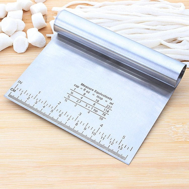 Home Durable Stainless Steel with Scale Section Noodle Cutter Baking Tools - DealBuddy
