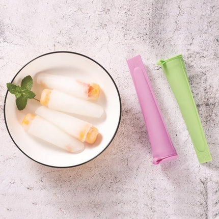 Home - Made Ice Cream Silicone Mold Children Ice Cream Mold Set Random Colour Delivery - DealBuddy