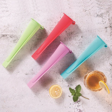 Home - Made Ice Cream Silicone Mold Children Ice Cream Mold Set Random Colour Delivery - DealBuddy