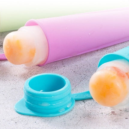 Home - Made Ice Cream Silicone Mold Children Ice Cream Mold Set Random Colour Delivery - DealBuddy