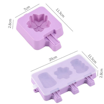 Homemade Children Cute Silicone Cartoon Popsicle Ice Cream Mould - DealBuddy
