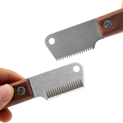 HOP Terrier Dog Plucking Knife Pet Grooming & Shaving Tool, CS21 Left Hand, CS276 Right Hand - DealBuddy