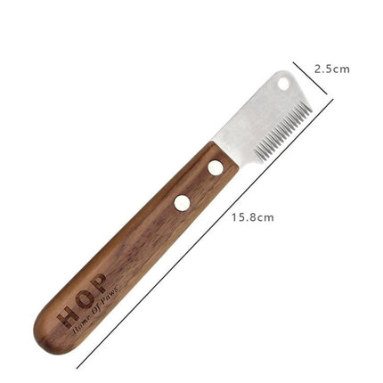 HOP Terrier Dog Plucking Knife Pet Grooming & Shaving Tool, CS21 Left Hand, CS276 Right Hand - DealBuddy