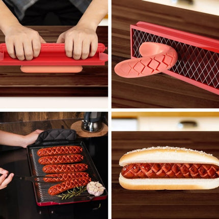Hot Dog Ham & Egg Cutter Barbecue Cut Texture Tool - DealBuddy