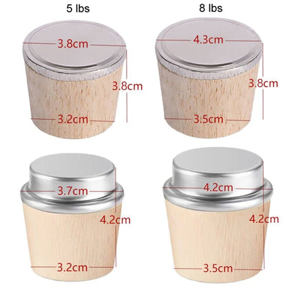 Hot Water Bottle Insulated Kettle Plug Wooden Stopper Thermo Flask Lid - DealBuddy
