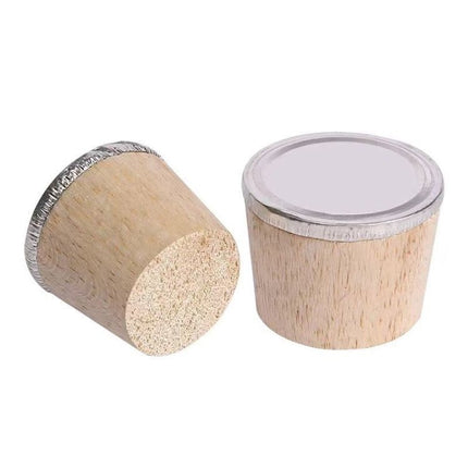 Hot Water Bottle Insulated Kettle Plug Wooden Stopper Thermo Flask Lid - DealBuddy