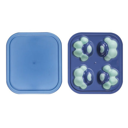 Household Cat Paw Shape Creative Silicone Ice Box Ice Cube Mold Ice Hockey DIY Food Supplement Box with Lid - DealBuddy