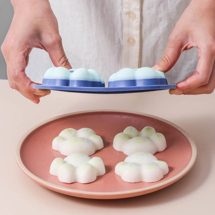 Household Cat Paw Shape Creative Silicone Ice Box Ice Cube Mold Ice Hockey DIY Food Supplement Box with Lid - DealBuddy