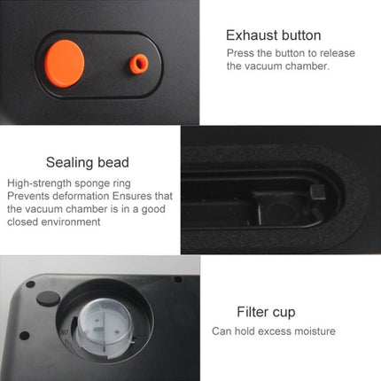 Household Commercial Food Vacuum Plastic Packaging Machine Sealer Closer Machine, EU Plug - DealBuddy