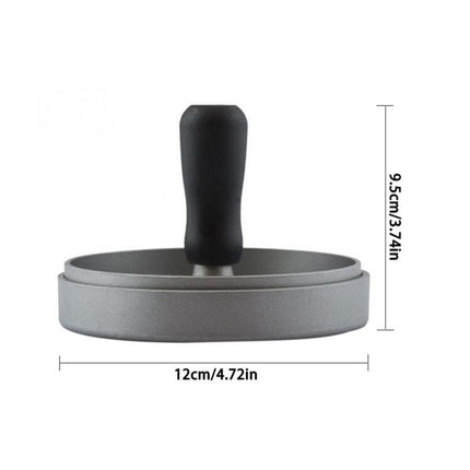 Household Food Grade Aluminum Alloy Kitchen Non - stick Coating Pressure Meat Patty Cake Hamburger Mold with 40 PCS Sided Silicone Papers - DealBuddy