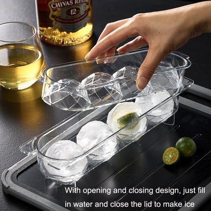 Household Food Grade Transparent Round Ice Cube Mold, Size: Large - DealBuddy