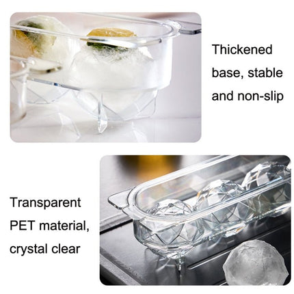 Household Food Grade Transparent Round Ice Cube Mold, Size: Large - DealBuddy