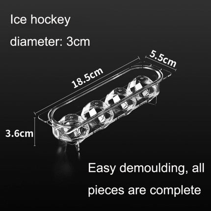 Household Food Grade Transparent Round Ice Cube Mold, Size: Large - DealBuddy