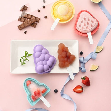 Household Silicone Popsicle Ice Cream Mold With Lid - DealBuddy
