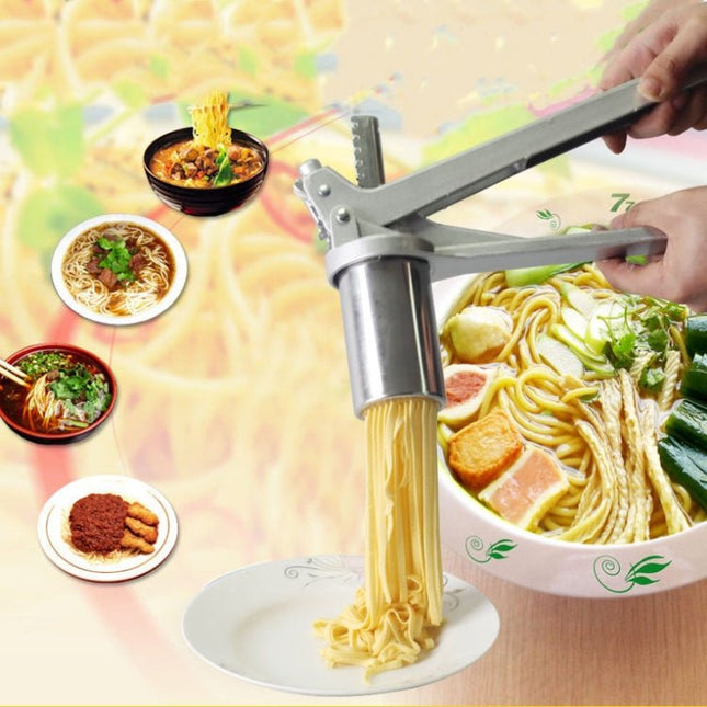 Household Stainless Steel Pasta Machine Small Manual Pasta Machine Multi - function Noodle Machine - DealBuddy