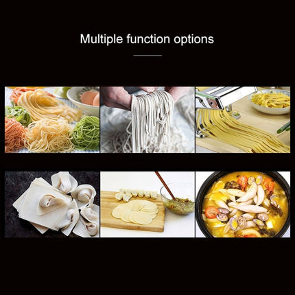 Household Stainless Steel Pasta Making Machine Manual Noodle Maker Spaghetti Hand Cutter - DealBuddy