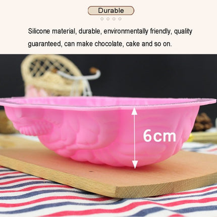 Human Brain Shape Silicone Baking Halloween Cake Mold Pudding Dessert Mold - DealBuddy