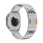 Iron Man Magnetic Titanium Metal Watch Band, For Apple Watch 46mm / 49mm / 45mm / 44mm - DealBuddy