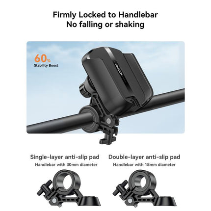 JOYROOM JR - ZS431 360 Rotation Dual Safety lock Bike Phone Mount - DealBuddy
