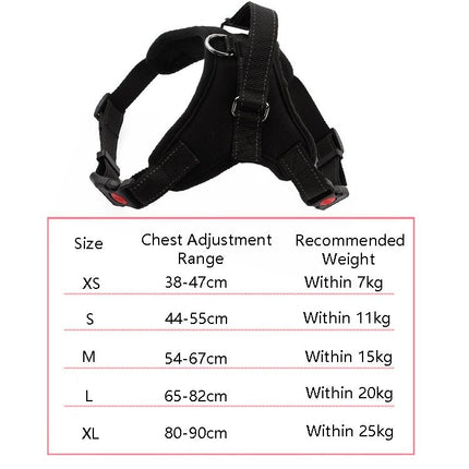 K9 Dog Adjustable Chest Strap, Size:, L, XL - DealBuddy
