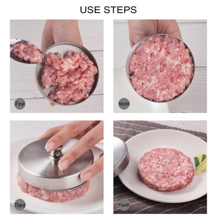 Kitchen Food Molds Stainless Steel Hamburger Meat Press Molds Tools - DealBuddy