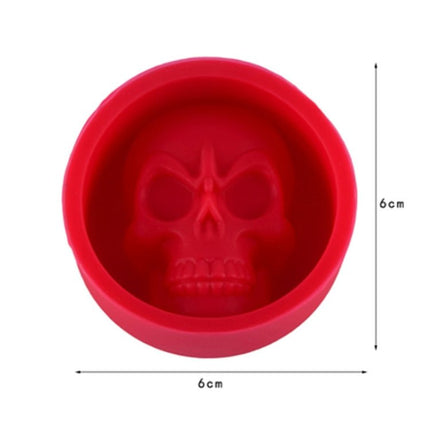 Kitchen Ice Box Food Grade Silicone Skull Ice Lattice Creative Whiskey Ice Ball Ice Mould - DealBuddy