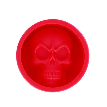 Kitchen Ice Box Food Grade Silicone Skull Ice Lattice Creative Whiskey Ice Ball Ice Mould - DealBuddy