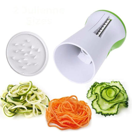 Kitchen Multi Function Spiral Funnel Rotating Cutting Grater Wiper - DealBuddy