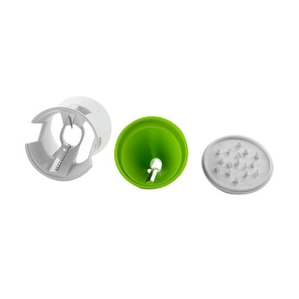 Kitchen Multi Function Spiral Funnel Rotating Cutting Grater Wiper - DealBuddy