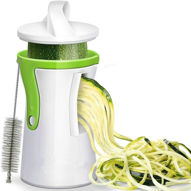 Kitchen Multi Function Spiral Funnel Rotating Cutting Grater Wiper - DealBuddy