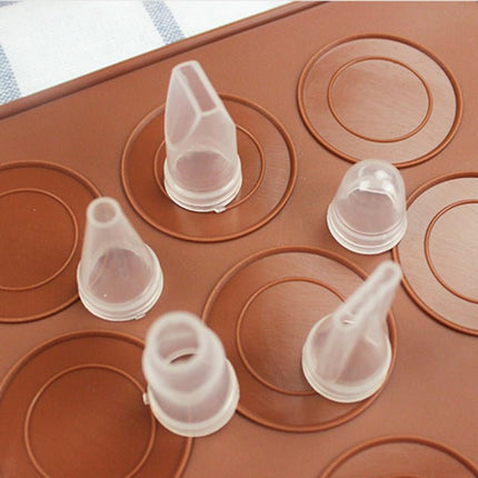Kitchen Roast Large Size Silicone Pad + Framed Pot + Color Box Baking Macaron Mold Suit - DealBuddy