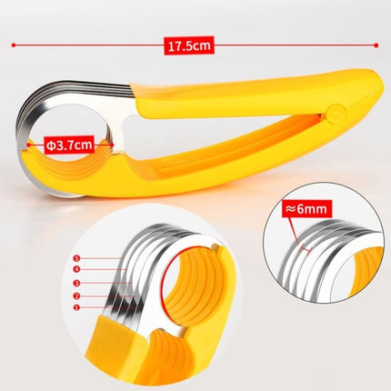 Kitchen Tool Banana Slicer Cutter Chopper for Fruit Salad - DealBuddy