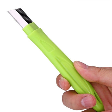 Kitchen Tool Manual Stainless Steel Filate Circle Shape Green Onion Slicer - DealBuddy