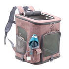 LDLC QS - 002 - L Foldable And Breathable Portable Pet Backpack, Light Gray, Light Pink, Denim Blue, Ginger Yellow - DealBuddy