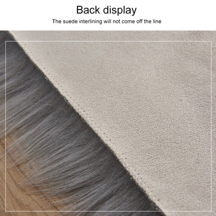 Luxury Rectangle Square Soft Artificial Wool Sheepskin Fluffy Rug Fur Carpet, 80x180cm, 45x45cm, 100x180cm, 55x55cm - DealBuddy