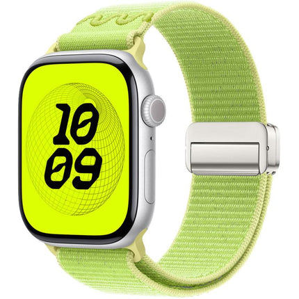 Magnetic Buckle Loop Nylon Watch Band, For Apple Watch 46mm / 49mm / 45mm / 44mm, For Apple Watch 42mm / 41mm / 40mm / 38mm - DealBuddy
